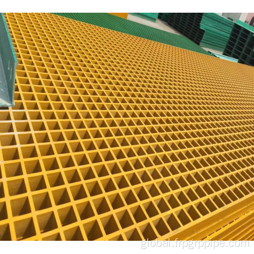 China Mini Mesh Fiberglass FRP Grating For Garden Walkway Supplier